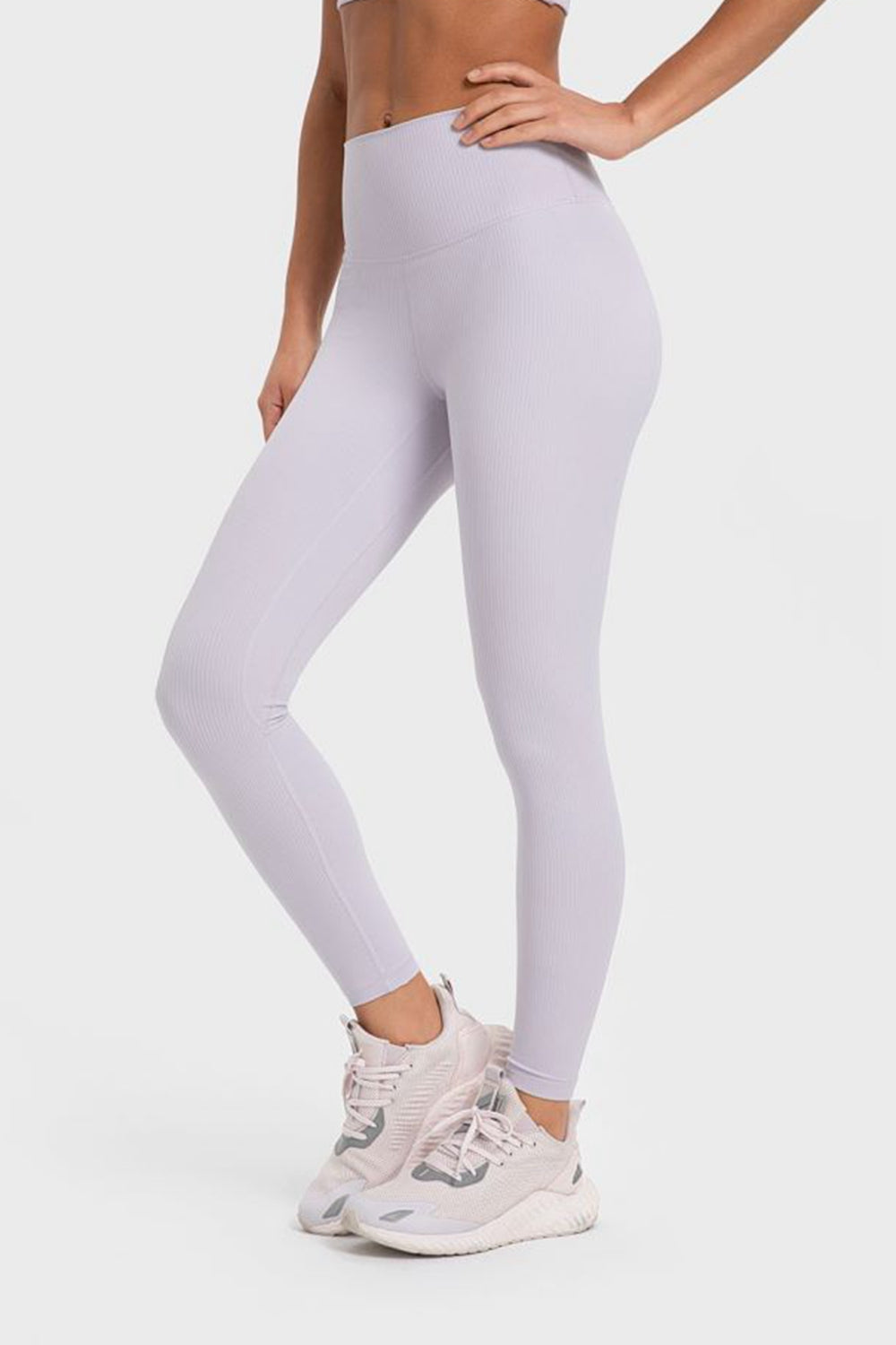 Millennia Highly Stretchy Wide Waistband Yoga Leggings - EkaVibe