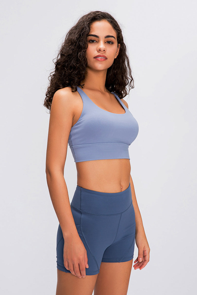 Millennia Double X Sports Bra - Basic Colors - EkaVibe