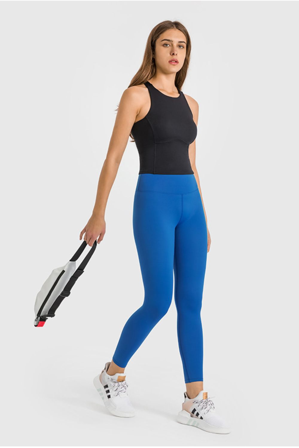 Millennia High Waist Ankle-Length Yoga Leggings - EkaVibe