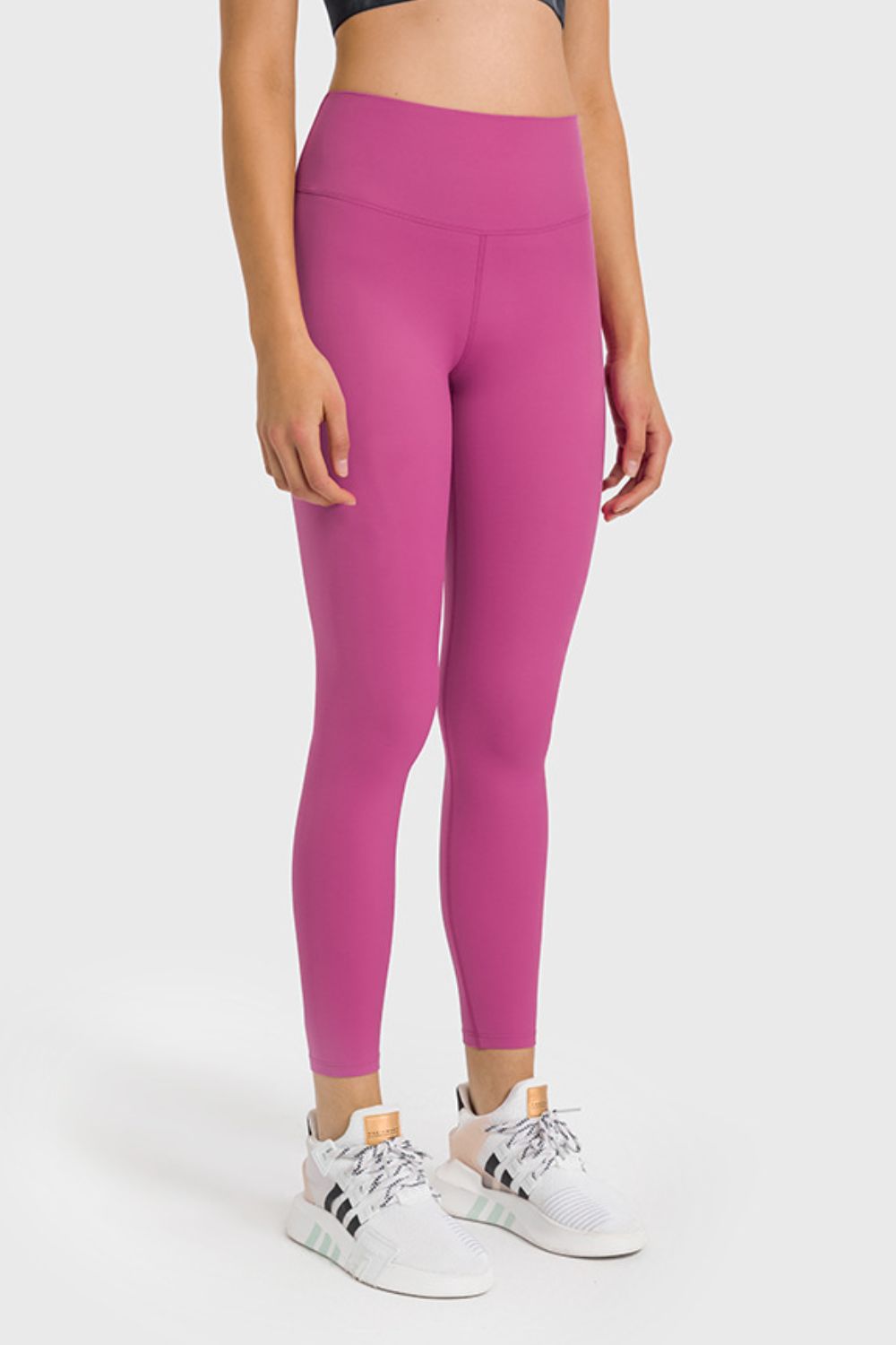 Millennia High Waist Ankle-Length Yoga Leggings - EkaVibe