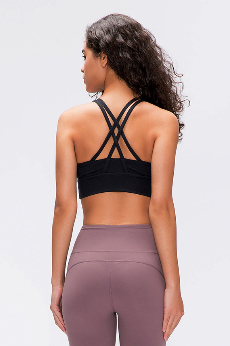 Millennia Double X Sports Bra - Basic Colors - EkaVibe