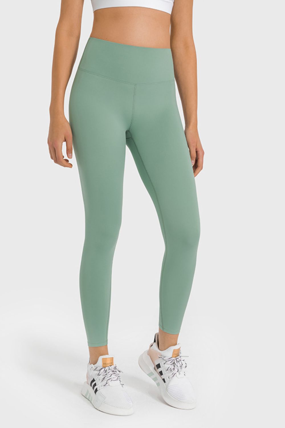 Millennia High Waist Ankle-Length Yoga Leggings - EkaVibe