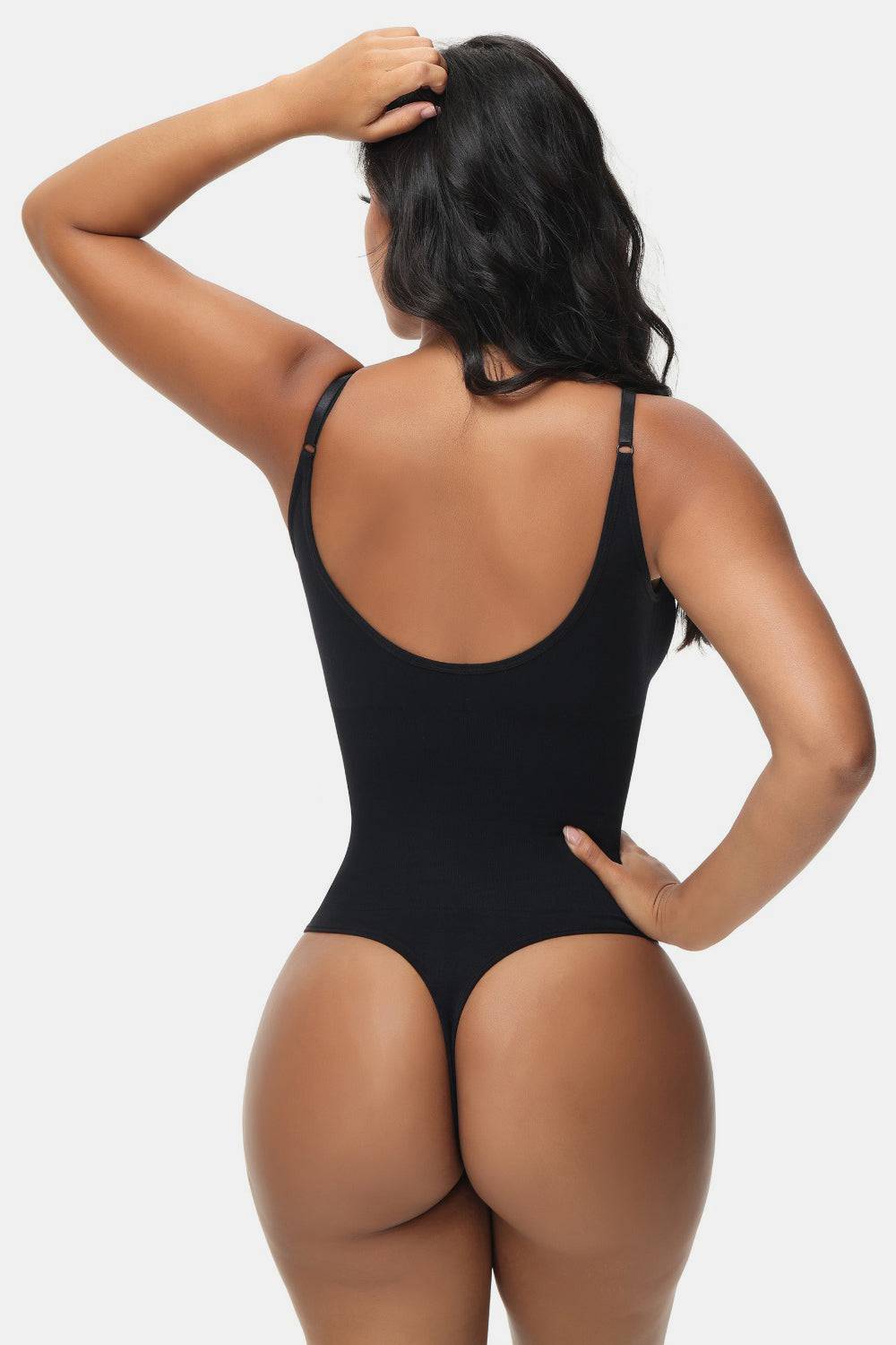 Spaghetti Strap Tummy Control Bodysuit - EkaVibe