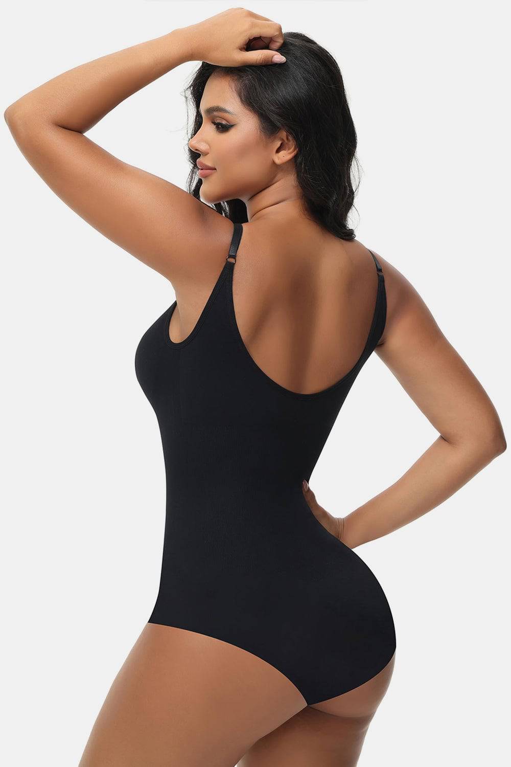 Spaghetti Strap Tummy Control Bodysuit - EkaVibe