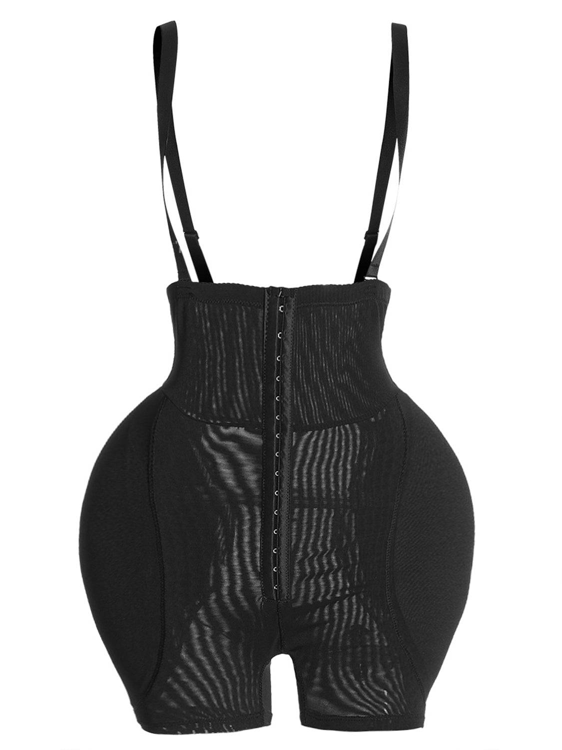 Full Size Hook-and-Eye Under-Bust Shaping Bodysuit - EkaVibe