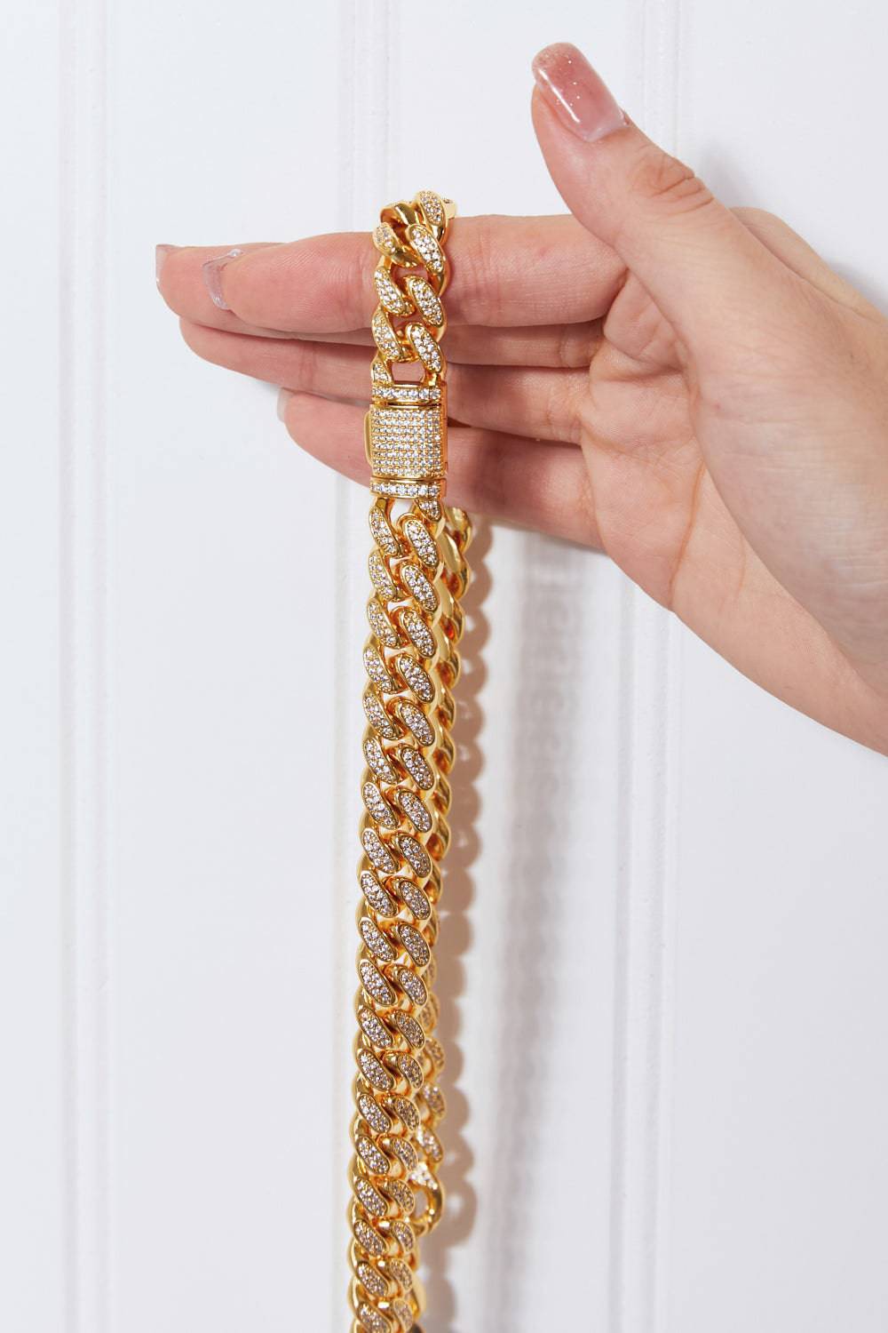 Brass Curb Chain Necklace - EkaVibe