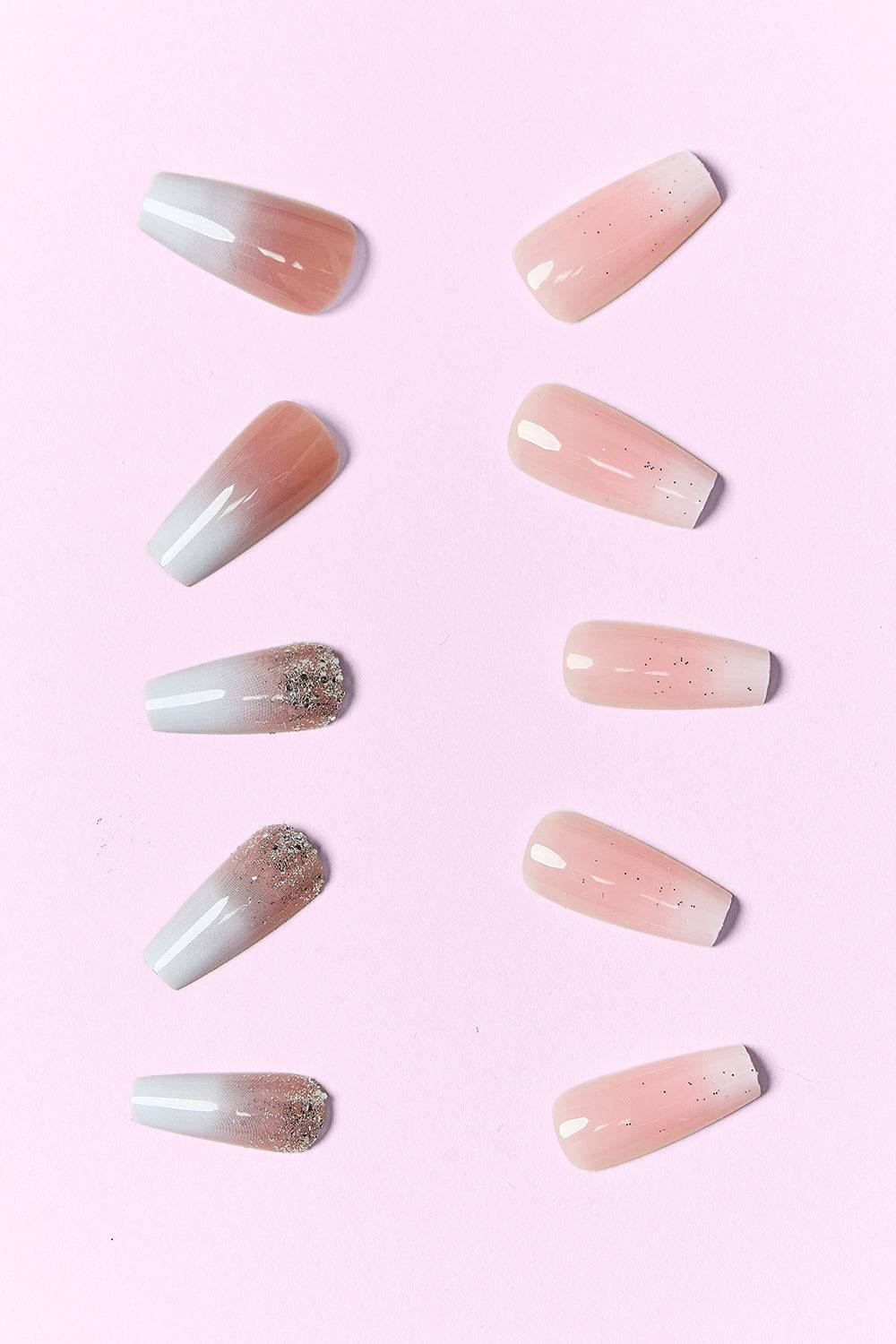 SO PINK BEAUTY Press On Nails 2 Packs - EkaVibe