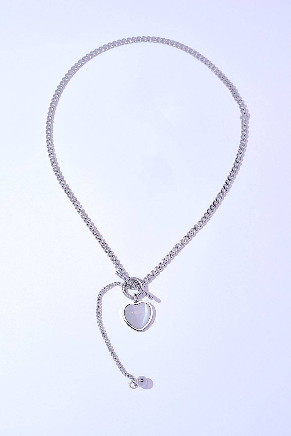 Titanium Steel Heart Necklace - EkaVibe